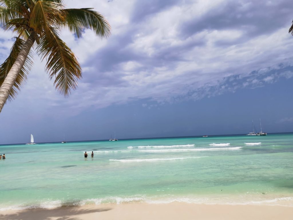 isla saona from dominicus