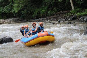 rafting experience bali